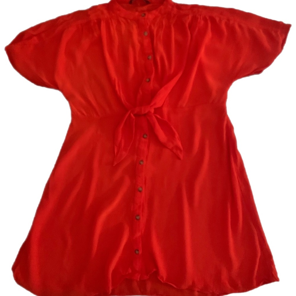 Fun Summer Orange Zara Dress